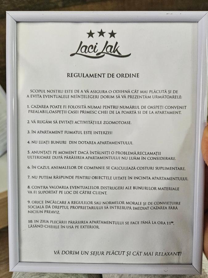 Laci Lak Premium apartment Oradea Bagian luar foto